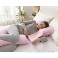 softable U Shaped Maternity Pregnancy Body Pillow